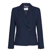 Korte Blazer Gattini Blauw Marella , Blue , Dames