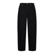 Zwarte Jeans Stijlvolle Mode Alexander McQueen , Black , Heren