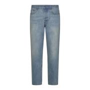 Stijlvolle Jeans in Wit/Blauw Valentino , Blue , Heren