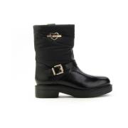 Enkellaarzen Love Moschino , Black , Dames