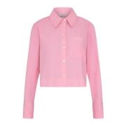 Intens Roze Overhemd met Lange Mouwen Abruzzo Marella , Pink , Dames