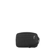 Zwarte Beauty Case Organizer Armani Exchange , Black , Heren