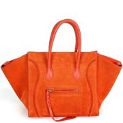 Pre-owned Suede celine-bags Celine Vintage , Orange , Dames