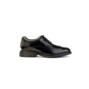 Leren herenschoenen met wingtip-design Hogan , Black , Heren