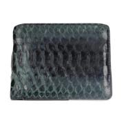 Pre-owned Leather wallets Dior Vintage , Green , Dames