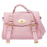 Pre-owned Leather handbags Mulberry Pre-owned , Pink , Dames