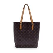 Pre-owned Leather totes Louis Vuitton Vintage , Brown , Dames