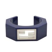 Pre-owned Metal bracelets Fendi Vintage , Gray , Dames