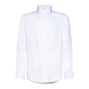 Klassieke Katoenen Poplin Overhemd PS By Paul Smith , White , Heren