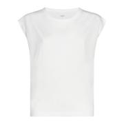 Stijlvolle T-shirts en Polos Lemaire , White , Dames