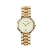 Pre-owned Stainless Steel watches Dior Vintage , Yellow , Dames