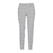 Witte New York Broek in Technische Stof PT Torino , Black , Dames