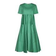 Elegante jurk met tasche ruota b Blanca Vita , Green , Dames