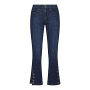 Denim Mode Jeans Kaos , Blue , Dames