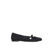 Zwarte platte schoenen Elegant stijl Roberto Festa , Black , Dames