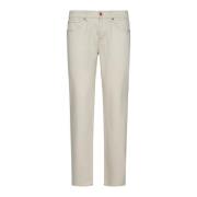 Witte Jeans Neutrale Stijl 7 For All Mankind , White , Heren