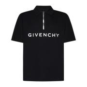 Zwarte T-shirts en Polos Givenchy , Black , Heren