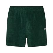 Groene Bermuda Shorts voor Mannen Lacoste , Green , Heren