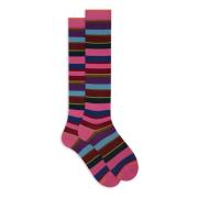 Italiaanse lange sokken licht katoen Gallo , Multicolor , Heren
