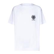 Casual T-shirt met korte mouwen en zak Givenchy , White , Heren
