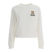 Witte Sweater 1V1A178844090001 Moschino , White , Heren