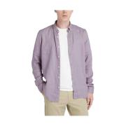 Paarse Casual Overhemd Timberland , Purple , Heren