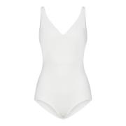 Witte Top met Blauwe Accenten Alexander McQueen , White , Dames