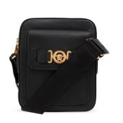 Schoudertas Versace , Black , Heren