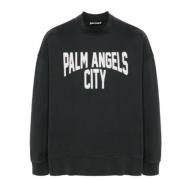 Trendy Sweater Selection Palm Angels , Gray , Heren