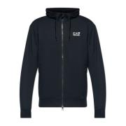 Zip-up Sweatshirt Emporio Armani EA7 , Blue , Heren