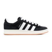 Retro Campus Sneakers Zwart/Wit Adidas , Black , Unisex