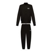 Set: Hoodie en Broek Emporio Armani EA7 , Black , Heren