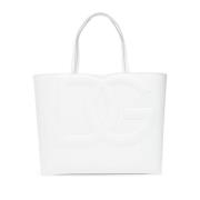 `DG Medium` shopper tas Dolce & Gabbana , White , Dames