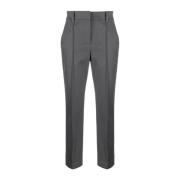 Trousers Brunello Cucinelli , Gray , Dames