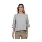 Stijlvolle T-shirt Collectie RRD , Gray , Dames