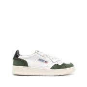 Witte Medalist Sneakers met Groen Suède Autry , Multicolor , Heren