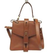 Pre-owned Leather shoulder-bags Chloé Pre-owned , Brown , Dames