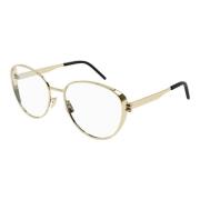 Gouden Eyewear Frames SL M93 Saint Laurent , Yellow , Dames