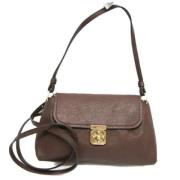 Pre-owned Leather shoulder-bags Chloé Pre-owned , Brown , Dames