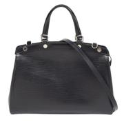 Pre-owned Leather louis-vuitton-bags Louis Vuitton Vintage , Black , D...