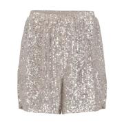 Paillet Shorts voor Stijl en Comfort Cras , Gray , Dames