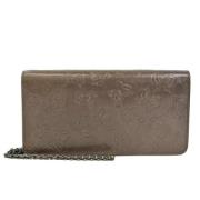 Pre-owned Leather wallets Bottega Veneta Vintage , Green , Dames