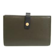 Pre-owned Leather wallets Bottega Veneta Vintage , Green , Dames