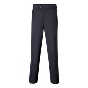 Elegante wolblend zakelijke chino's Eurex , Blue , Heren