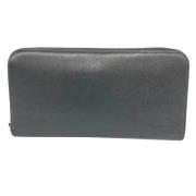 Pre-owned Leather wallets Prada Vintage , Black , Dames