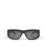 Pilota Zonnebril Zwart/Geel/Grijs Jacquemus , Black , Dames