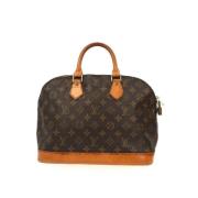 Pre-owned Canvas louis-vuitton-bags Louis Vuitton Vintage , Brown , Da...