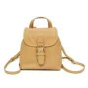 Pre-owned Leather shoulder-bags Coach Pre-owned , Beige , Dames