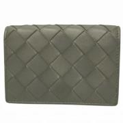 Pre-owned Leather wallets Bottega Veneta Vintage , Green , Dames