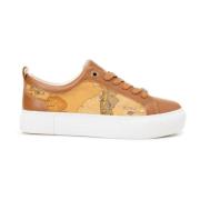 Klassieke Geo Sneakers Alviero Martini 1a Classe , Brown , Dames